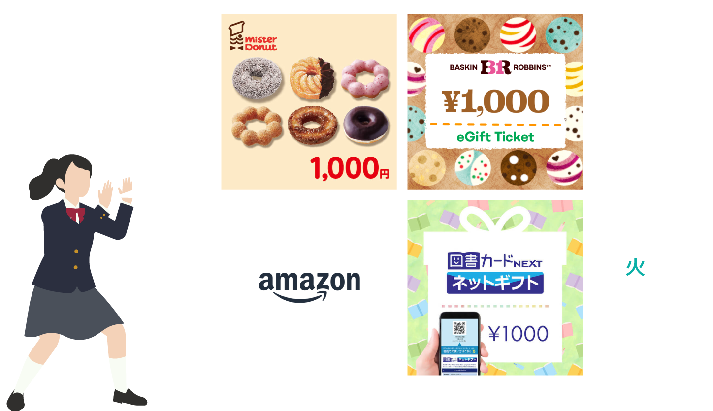 giftee Box �ő�2,000�|�C���g�S���v���[���g